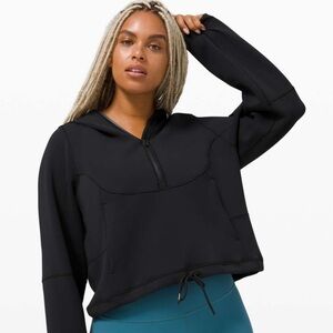 Lululemon Unleash Strength Hoodie Spacer Black